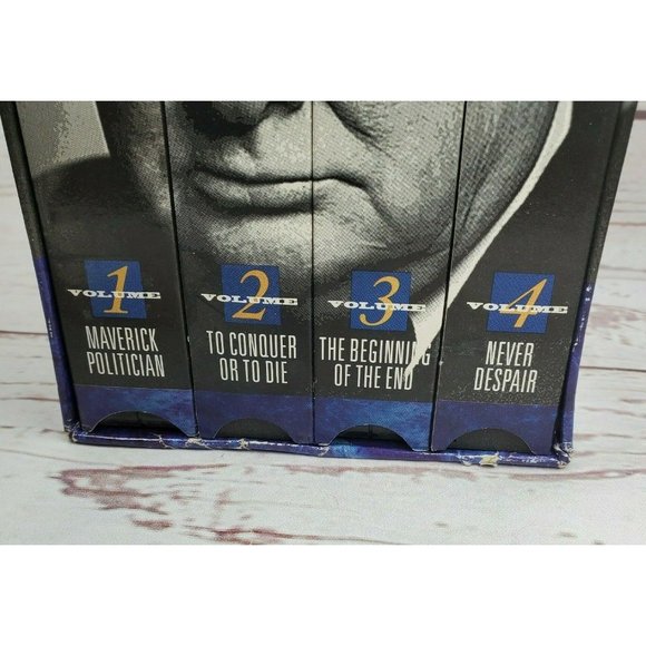 Winston Churchill A&E Biography VHS Set - Picture 5 of 7